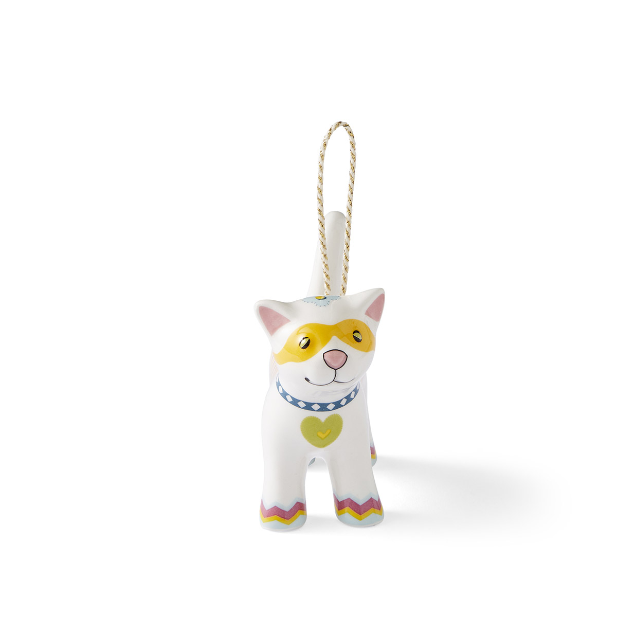 Kit Kemp Patchwork Kit Cat Ornament image number null